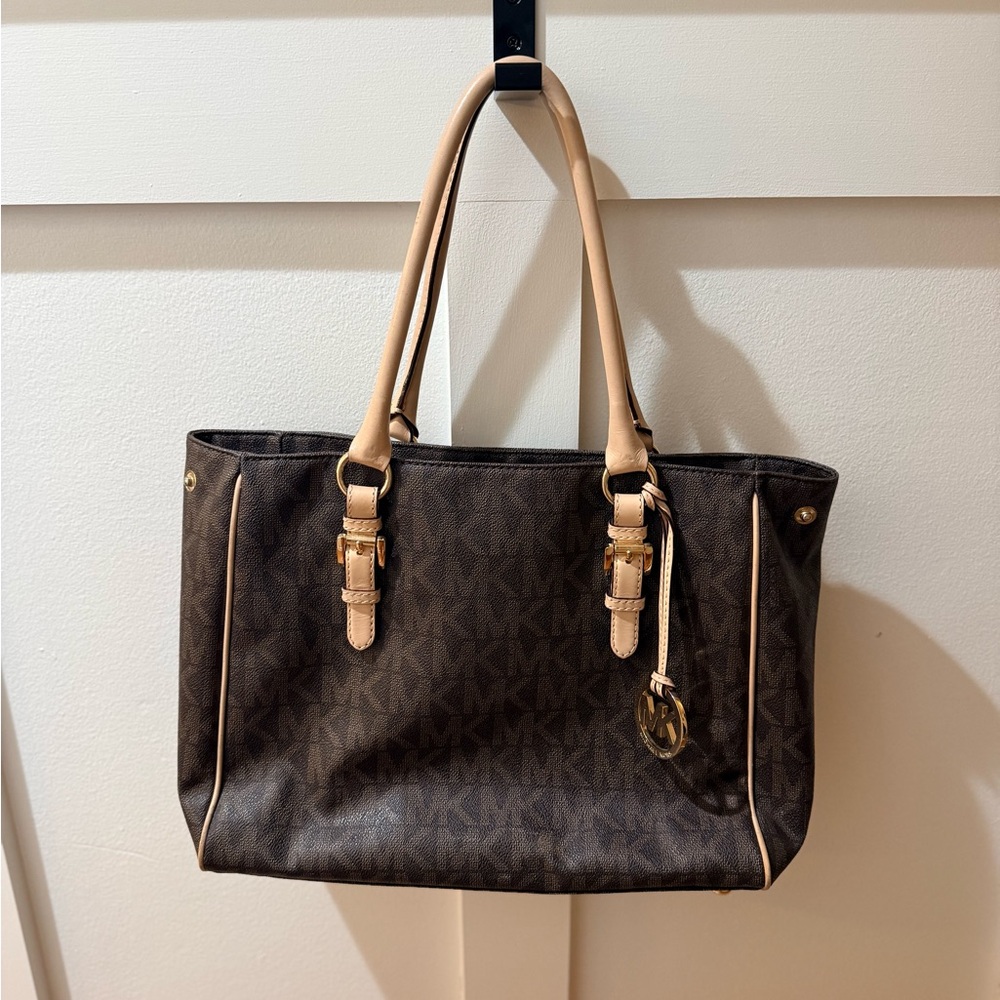 Michael Kors Brown Designer Tote Bag